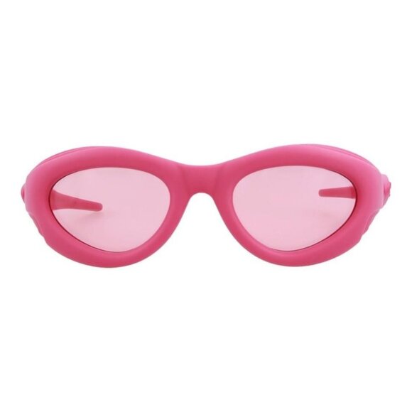 Bottega Veneta Unisex Round/Oval Pink Pink Pink Fashion Designer Eyewear - Picture 2 of 4